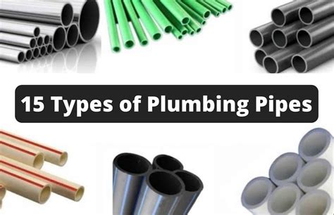 types of house plumbing metals|types of water pipes.